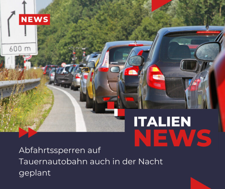 Abfahrtssperren auf Tauernautobahn auch in der Nacht geplant