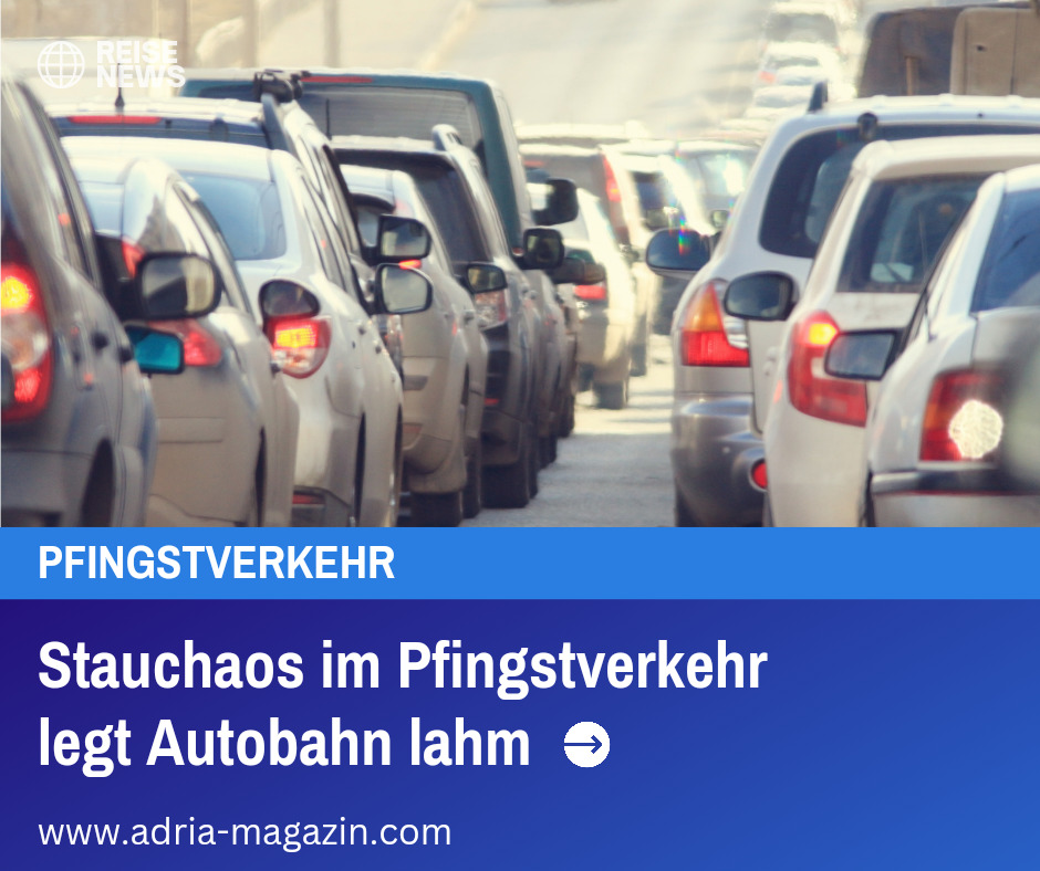 Stauchaos im Pfingstverkehr legt Autobahn lahm