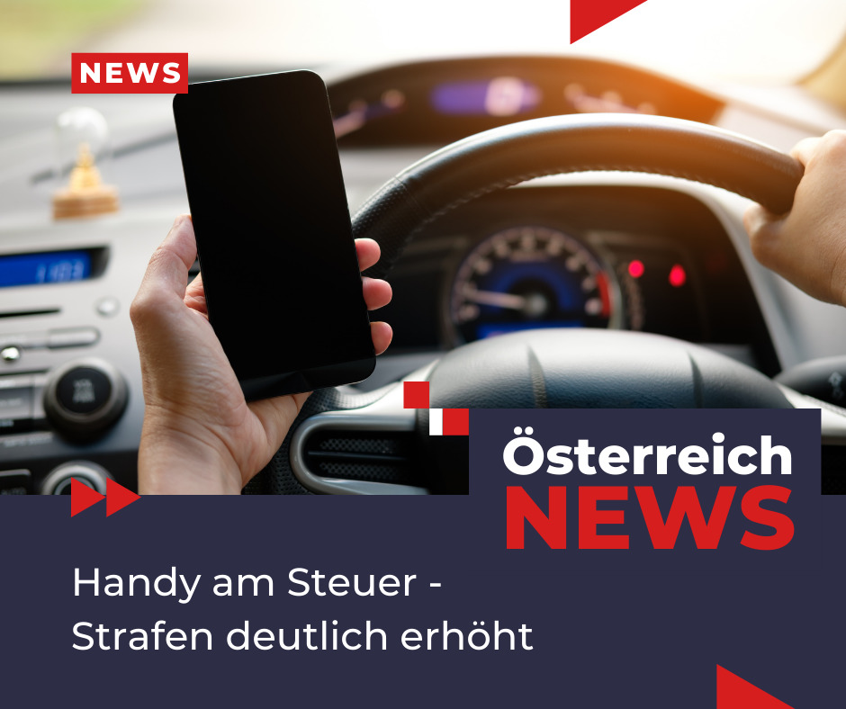 Handy am Steuer - Strafen deutlich erhöht