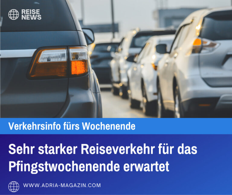 Sehr starker Reiseverkehr für das Pfingstwochenende erwartet