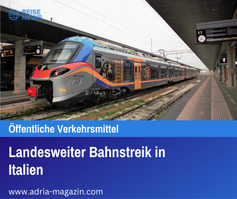 Landesweiter Bahnstreik in Italien