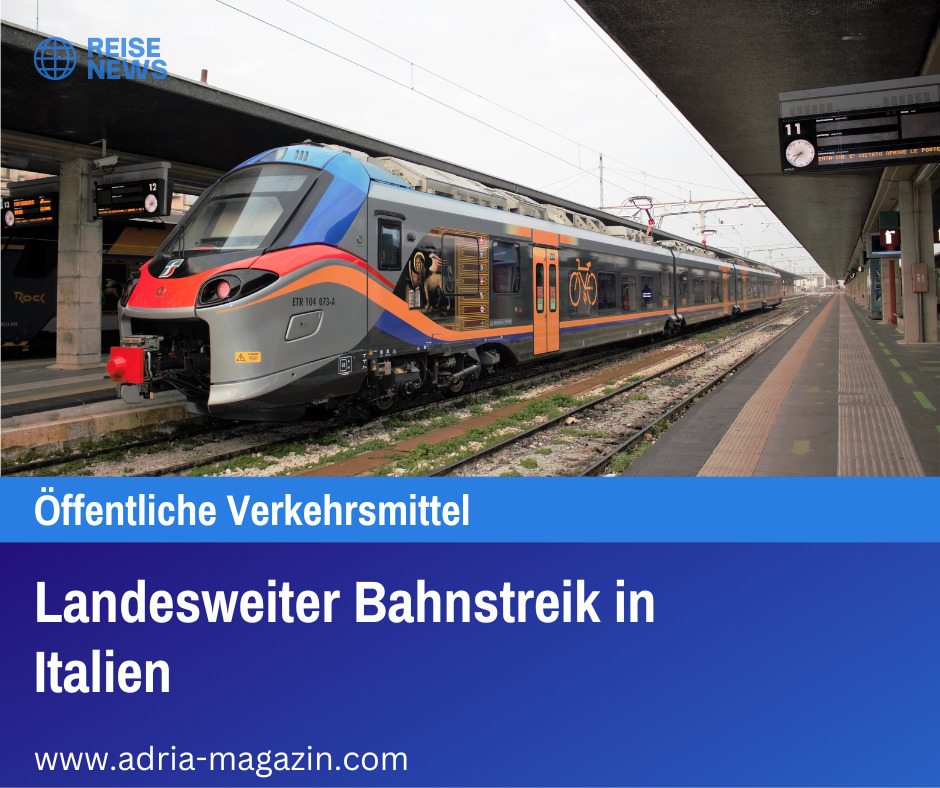 Landesweiter Bahnstreik in Italien