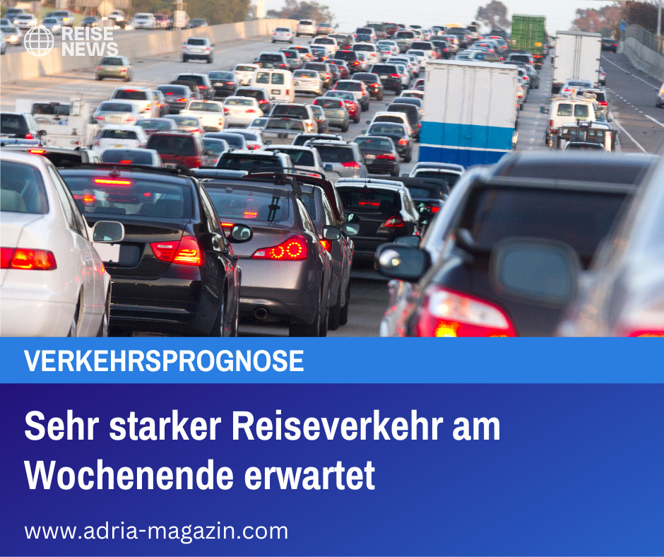 Sehr starker Reiseverkehr am Wochenende erwartet