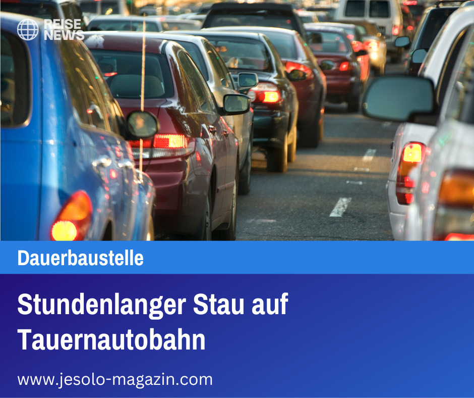 Stundenlanger Stau auf Tauernautobahn