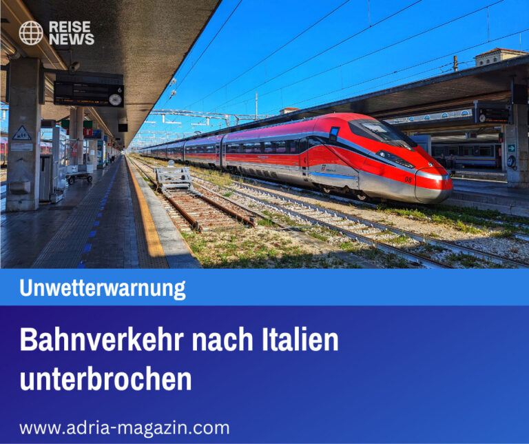 Bahnverkehr nach Italien unterbrochen