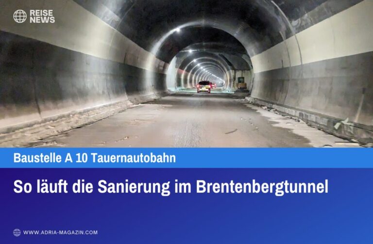 So läuft die Sanierung im Brentenbergtunnel