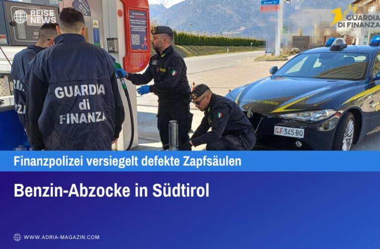 Benzin-Abzocke in Südtirol