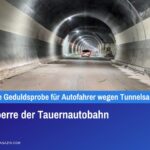 Totalsperre der Tauernautobahn