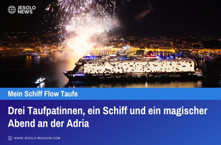 Drei Taufpatinnen, ein Schiff und ein magischer Abend an der Adria